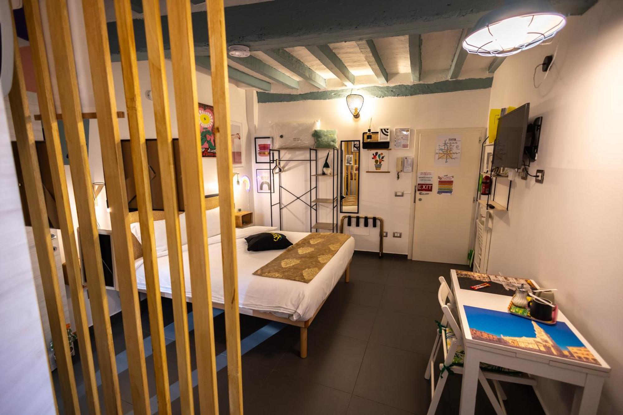 La Pomposa Del Teatro Hotell Modena Eksteriør bilde
